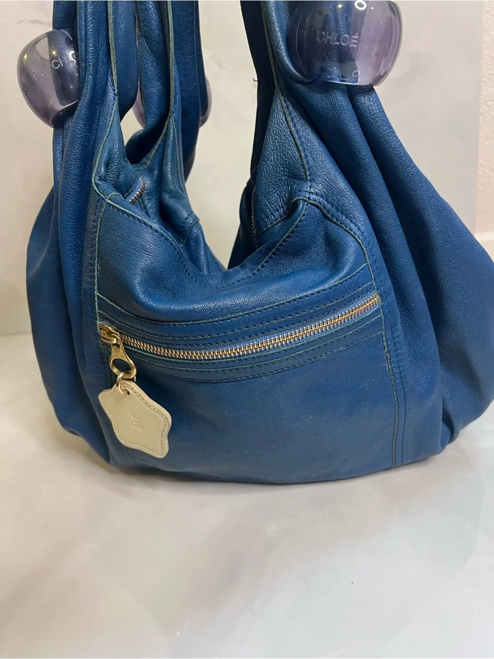 See by Chloe Ring Around Lambskin Shoulder Bag